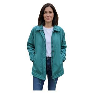 LONDON FOG Trench Button Coat Size M